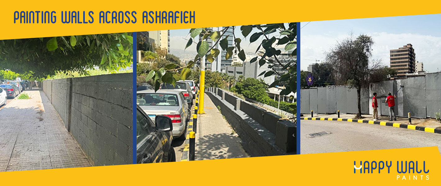 Bringing colors to Ashrafieh Streets 